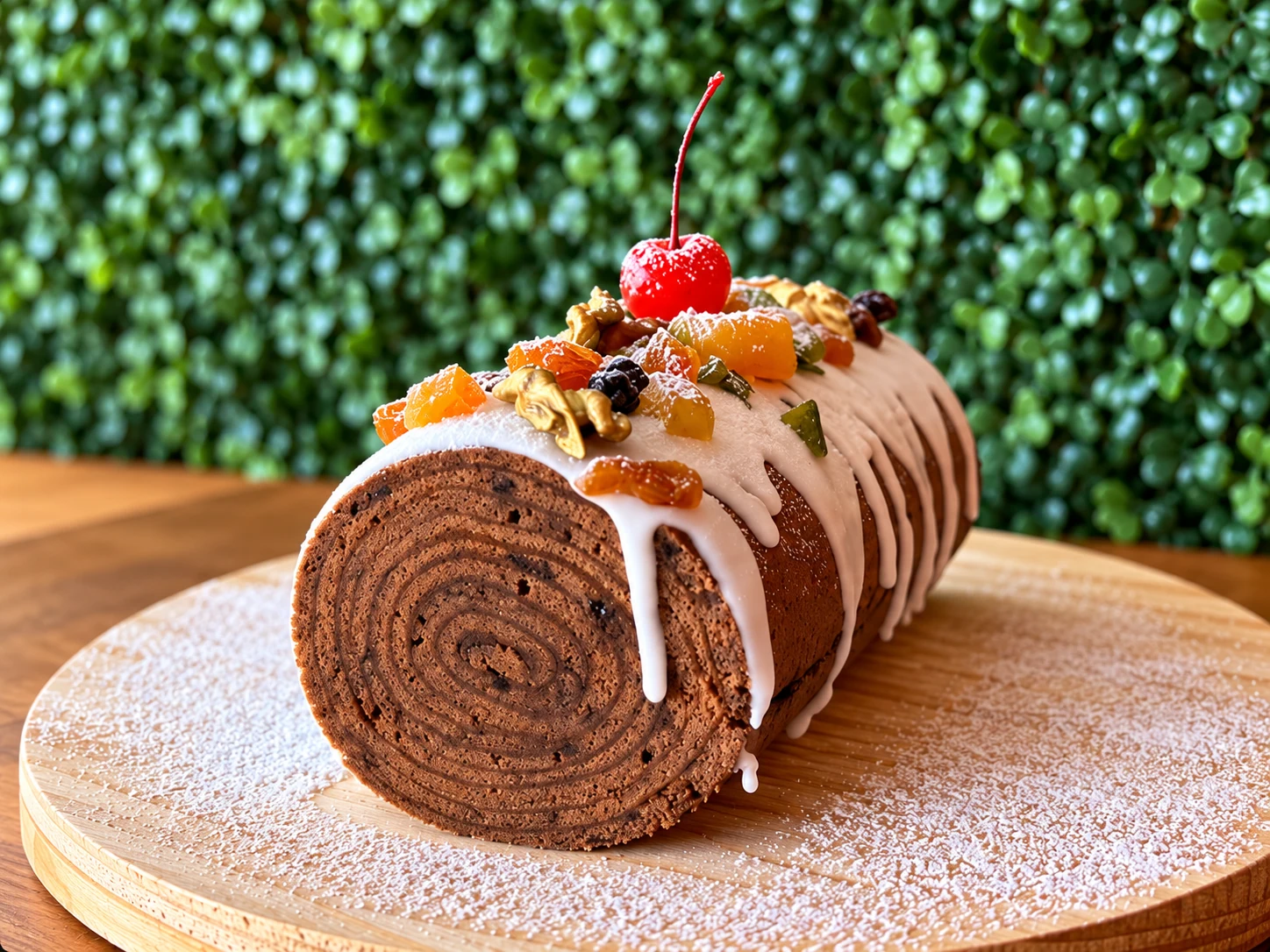 Bolo de Rolo Natalino — foto do Buffet André Melo