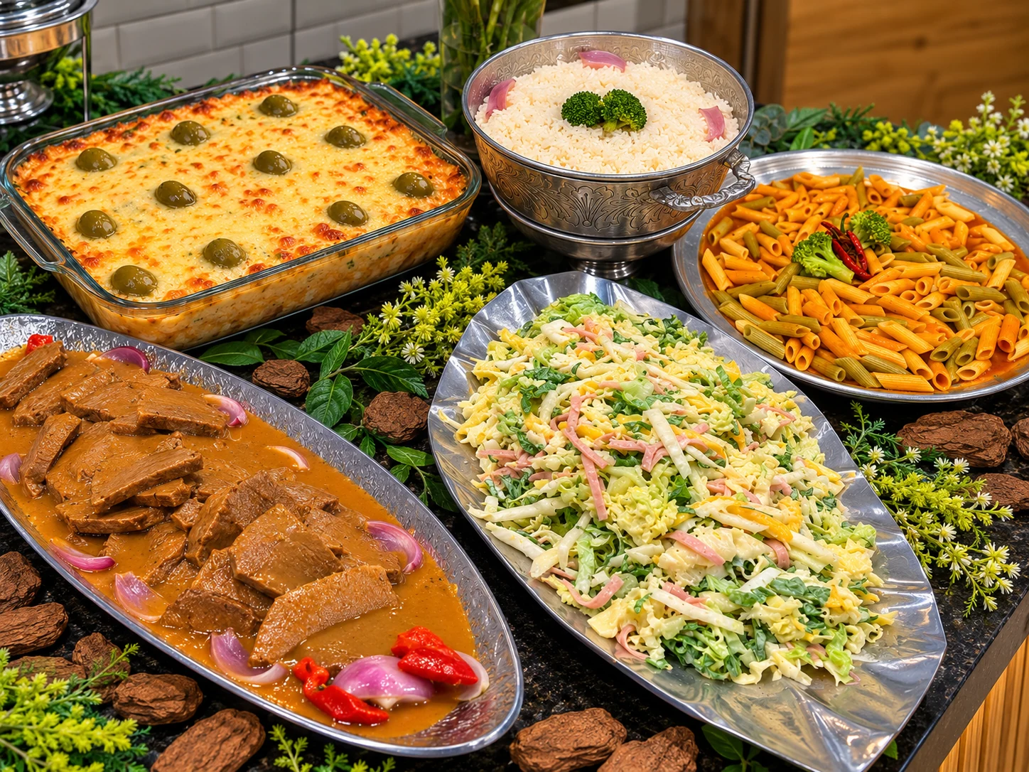 Cardápio Safira — foto do Buffet André Melo