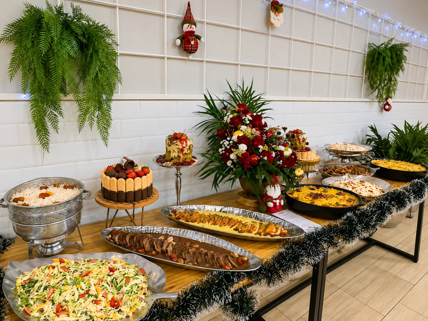 Registro fotográfico de Natal do Buffet André Melo 3